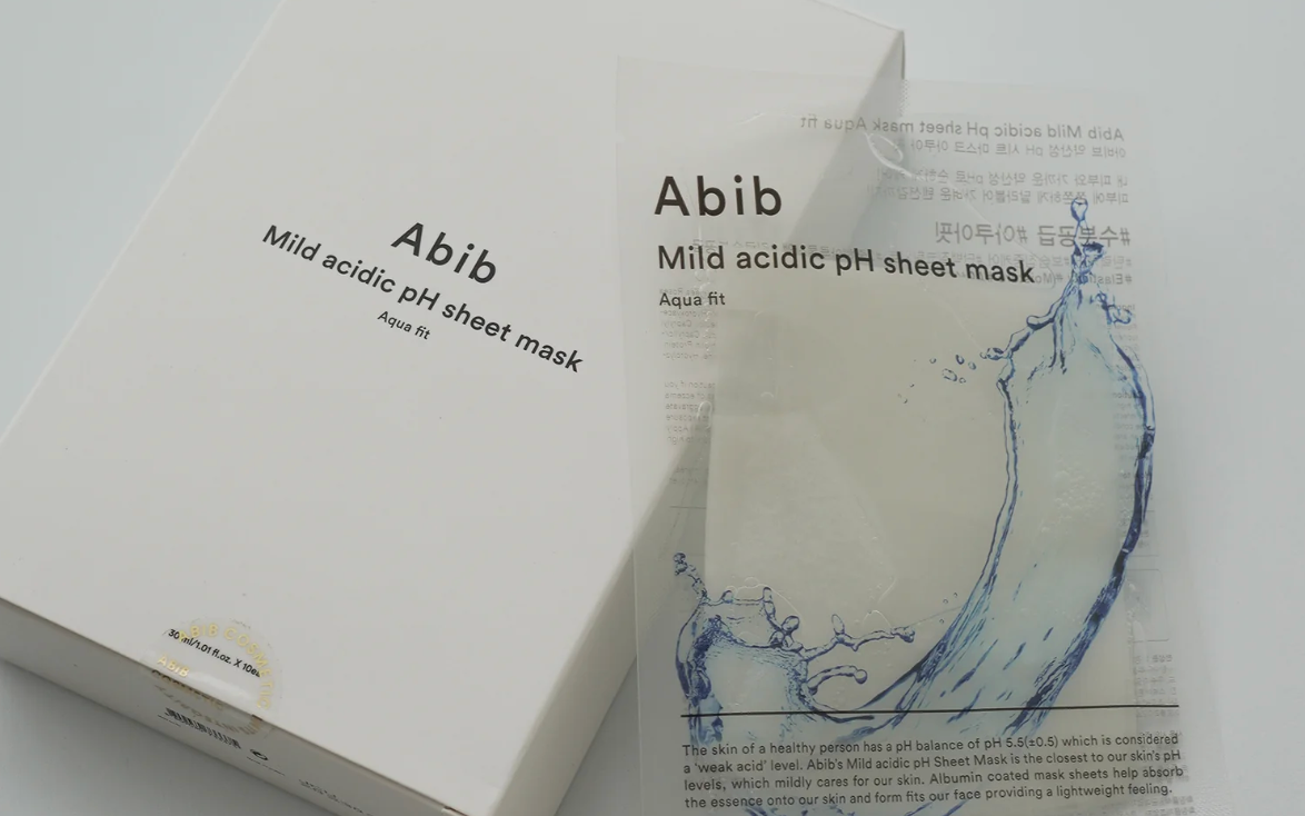 ABIB Mild Acidic Ptt Sheet Mask Aqua fit